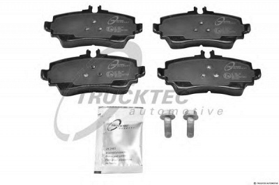 TRUCKTEC AUTOMOTIVE 0235121 -  Комплект тормозных колодок, дисковый тормоз